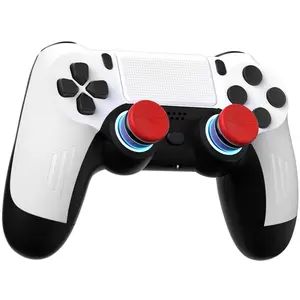 Controller Compatible for PS-5/Pro/Slim/PC, Hall Effect Sticks & 7 RGB LED Mode & Haptic Feedback & 1500 mAh  & Motion Sensing, 3.5mm Audio Jack