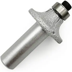 Round-Over Router Bits 08MM Radius Corner Rounding Edge-Forming Marble Granite Quartz Stone 1/2-Inch Shank