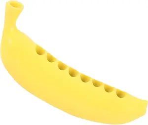 Banana candle holder, beautiful 8-hole themed candle holder, suitable for home decoration, with a clear theme, can be used as a charming souvenir