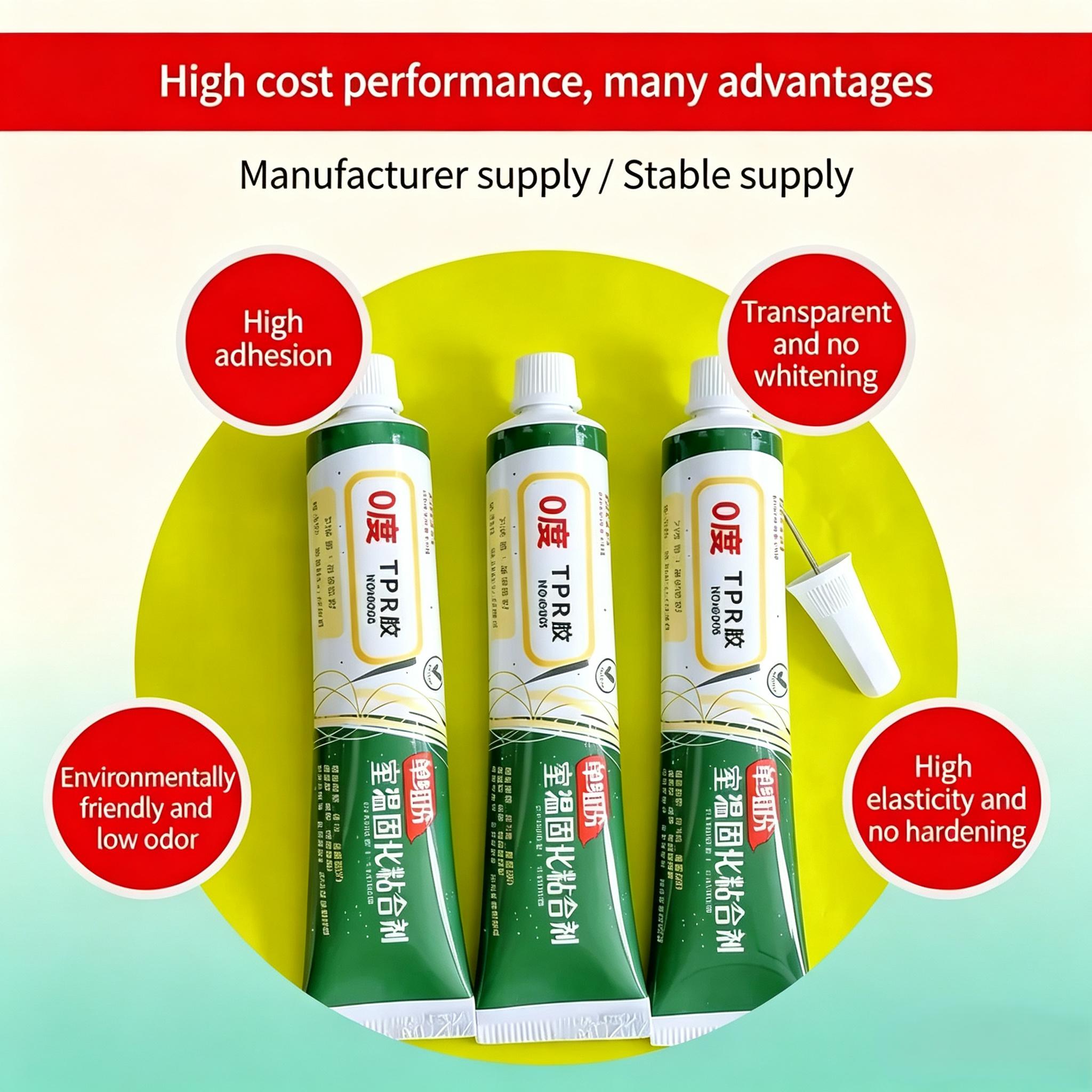 3PC Squishy Toy Repair Glue TPR Adhesive for Easy Fixing and Bonding of Toys and Accessories Suitable for slime ASMR squeeze toys.