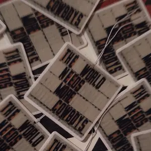 The World Needs More Cowboys Car Fresheners fall freshies