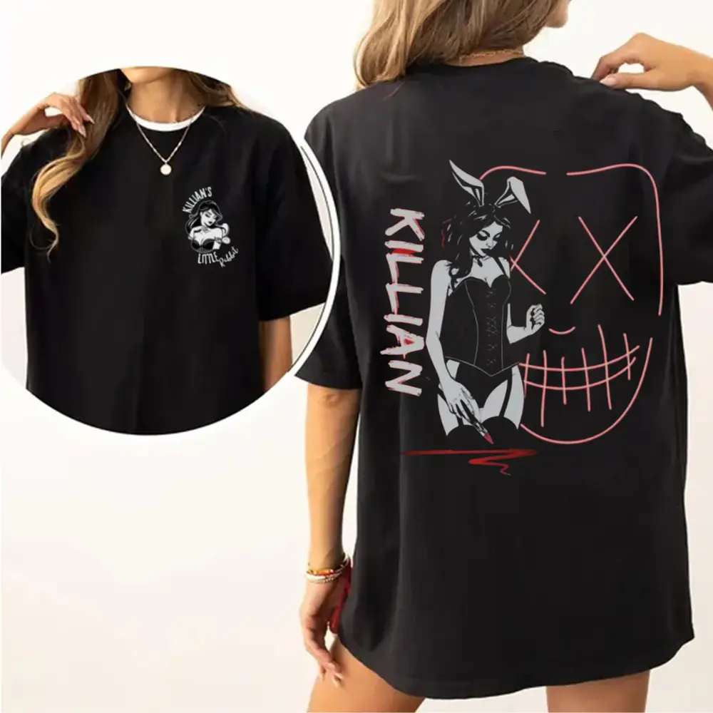 Killian’s Little Rabbit 2-Sided TShirt/Sweatshirt/Hoodie, Legacy of Gods Series, God of Malice, The Heathen, Dark Romance Fanfic, Smutty & Spicy Quotes, Bookish Merch, Best Gift Idea For Girlfriend, BookTok Favorite