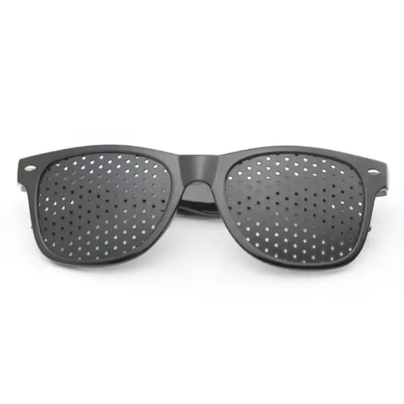 Unisex Pinhole Glasses Anti- Myopia AstigmatismGlassesMen's Women's Vision Improvement StrabismusCorrectionFatigue Glasses correction glass lightweight eyewear eyestrain anti-eye strain men's sunglasses classic men