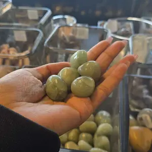 Green Aquamarine Tumbled