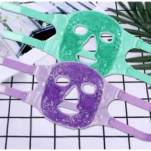Reusable Hot and Cold Gel Bead Face Mask