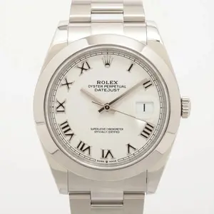 Rolex White Datejust 41mm 126300