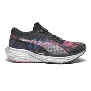 PUMA Womens Deviate Nitro 2 Marathon Series Running Sneakers Shoes - Black