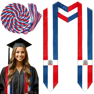[COLLECTION] Graduation cape for the 2026 graduating class, graduation sash for the first generation of international students, graduation gifts for final-year students, national flag design.