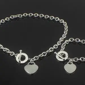 Luxury 2Pcs Jewelry Set • Necklace & Bracelet • Perfect Gift For Her