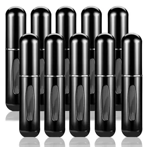 10Pcs multi-use mini perfume bottles. Lightweight and portable. Reliable seal stops leakage and preserves scent. Easy to use for travel and daily fragrance refilling, Refillable Spray Containers