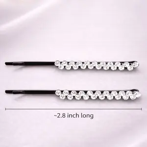 Crystal Line Bobby Pins