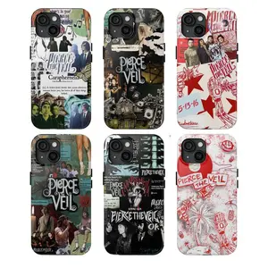 I Can’t Hear You Tour Phone Case Pierce The Veil Tour 2025 Phone Case for iPhone 17  16 15 14 Pro Max 13 12 11 Galaxy S25-S21  Anti-Yellowing Hard PC Back & Soft TPU Bumper  Dual-Layer Cover