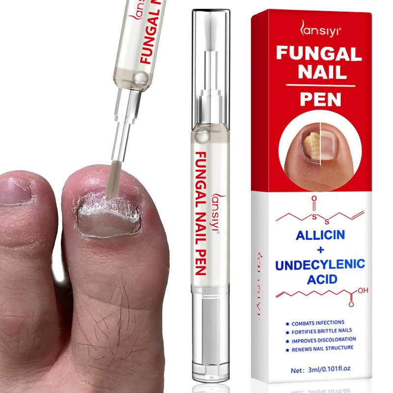 Lansiyi Fungal Nail Pen with Allicin & Undecylenic Acid, Nail Health Care Pen, Nail Fungus Care Pen for Solving Fungal Nails and Other Nail Problems, Nail Supplies Daily Care Nails Kit Set, Nail Tech Supplies,Self Care Tools