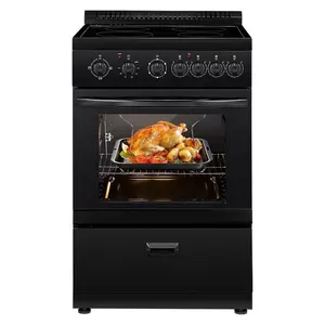 VEVOR 30 in Electric Range Oven, 4.8 Cu. Ft. Capacity Compact Freestanding Oven, Stainless Steel Kitchen Stove, with 5 Burners, Timer, Self - Cleaning, Easy Reach Racks, Storage Drawer(No Power Cord)VEVOR Super Brand Day