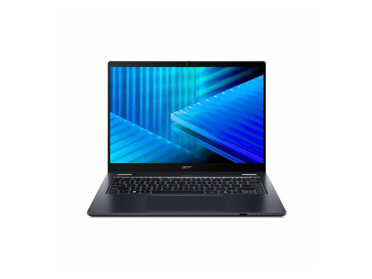 Acer TravelMate P4 Spin 14 TMP414RN-55-79AM 14" Touchscreen Convertible  Notebook - WUXGA - Intel Core Ultra 7 255U - 16 GB - 1 TB SSD - Windows 11 Pro - Webcam - Wi-FI 7 - NX.BNLAA.002