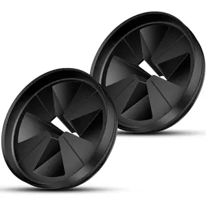 Sink Baffle 3 3/8" QCB-AM Replacement for  Evolution Series, Garbage Disposal Splash Guards Removable Quiet  Drain Plugs, Garbage Disposer Accessories