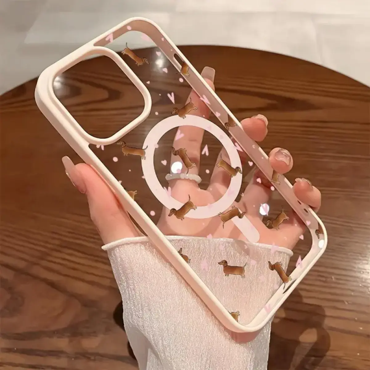 Premium Magnetic Phone Cases for iPhone11/12/13/14/15/16//17/Air/promax/Plus Stylish Dachshund-Themed Graphic y2k cased MagSafe Ready, Anti-Fall, Springtok and Ultra-Thin Design| Perfect for Everyday Use Protector Screen Protector Aesthetic Resistance