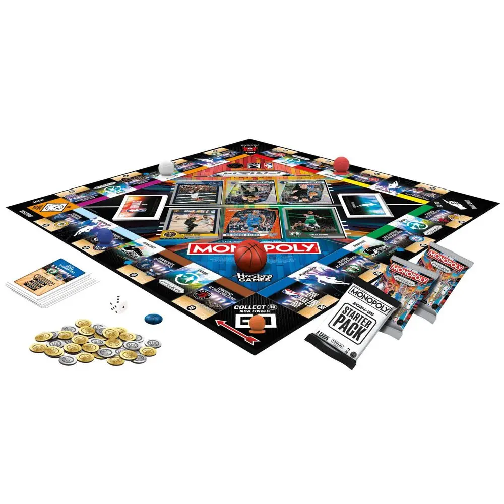 Monopoly Panini Prizm: NBA 3rd Edition Board Game, Fun Board Games, Tabletop Games Monopoly Panini Prizm: NBA 3rd Edition Board Game, Fun Board Games, Tabletop Games