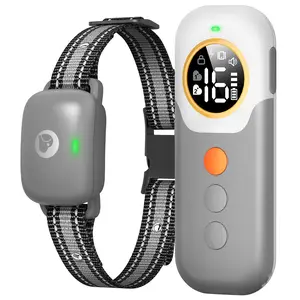 Dog Training Collar IP67 Waterproof Dog Trainer Collars Set with Remote 3 Safe Training Modes, Outdoor Rechargeable Adjustable Strap for 10-120lbs Small Medium Large Dogs