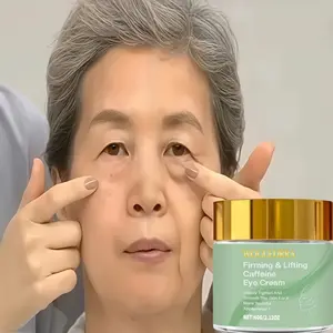 60g Eye Firming Cream, Anti-Dark Circles, Reduces Puffiness, Eye Bag Remover, Hydrates Eyes, Contains Retinol, Ha, Collagen, Non-Greasy, Suitable for All Skin Tones
