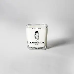 Leather Noir Petite Bougie Candle