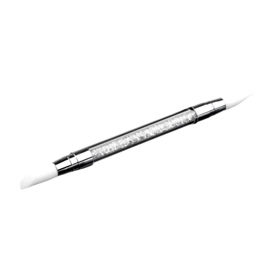 Double-Ended 3D Gel Tool with Precision Silicone Tips for Sculpting Shaping and Smoothing Nail Art Designs