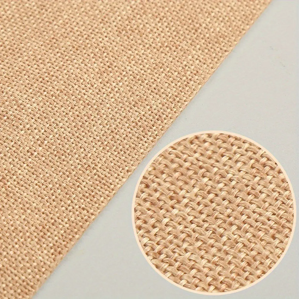 Self-Adhesive Linen Fabric, 100% Linen Material, Solid Color, Hand Wash, Cut to Size, for Book Covers, Albums, Gift Boxes, 19.69x58.27 Inches