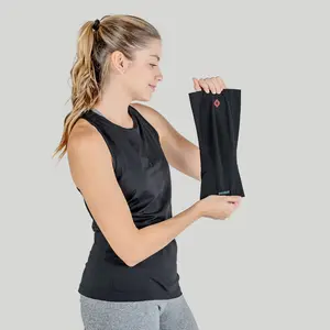 Red Relief EmBr-Flx™ Knee Sleeve for Pain Relief & Joint Support – Compression Brace for Arthritis, Injury Recovery, Workout, Sports, Running & Everyday Use – Heat Therapy Knee Brace for Men & Women
