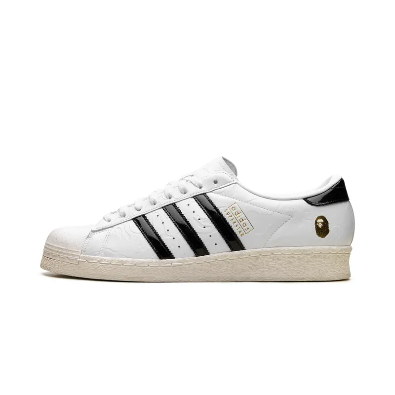 adidas gazelle silver green womens Adidas x Bape Mens Superstar Shoes – Extra Butter main image 1
