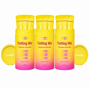 3 Pack LeeFar Cutting Drink Mix – | AL Strawberry Açaí Flavor – | (30 Servings)
