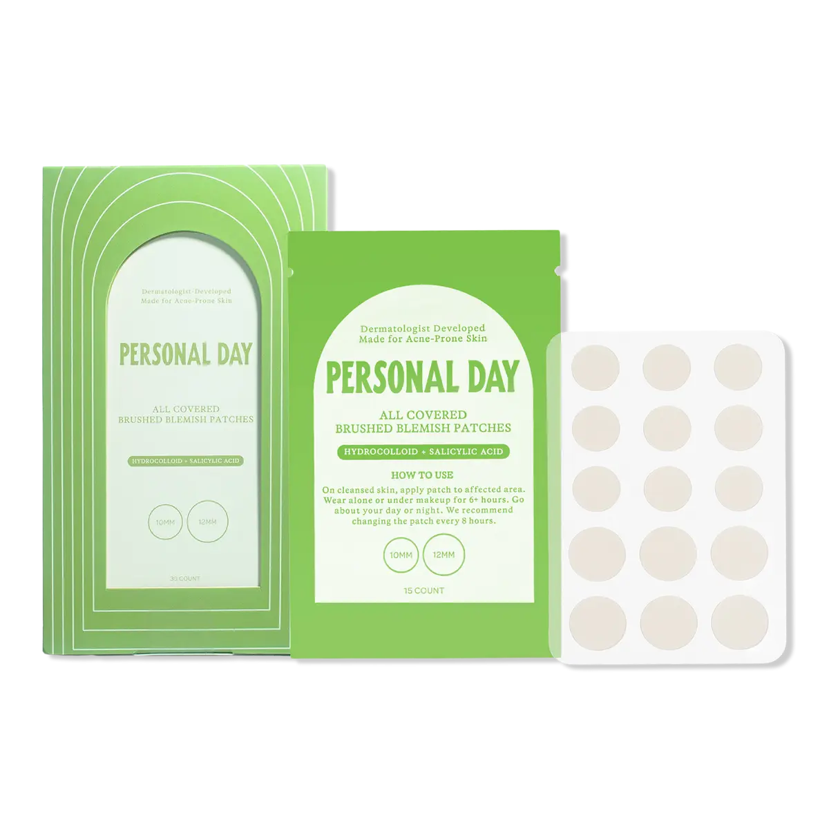Personal Day All Covered Salicylic Acid Brushed Blemish Patches