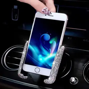 Crystal Car Phone Holder
