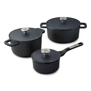 BergHOFF Phantom 6-Pc Nonstick Ceramic CookwareSet, Recycled