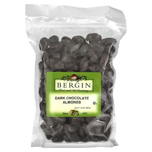 Bergin Fruit and Nut Company Dark Chocolate Almonds , 20 oz (567 g)