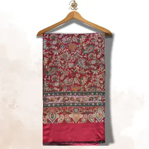 Kani Shawl Pashmina - Crimson