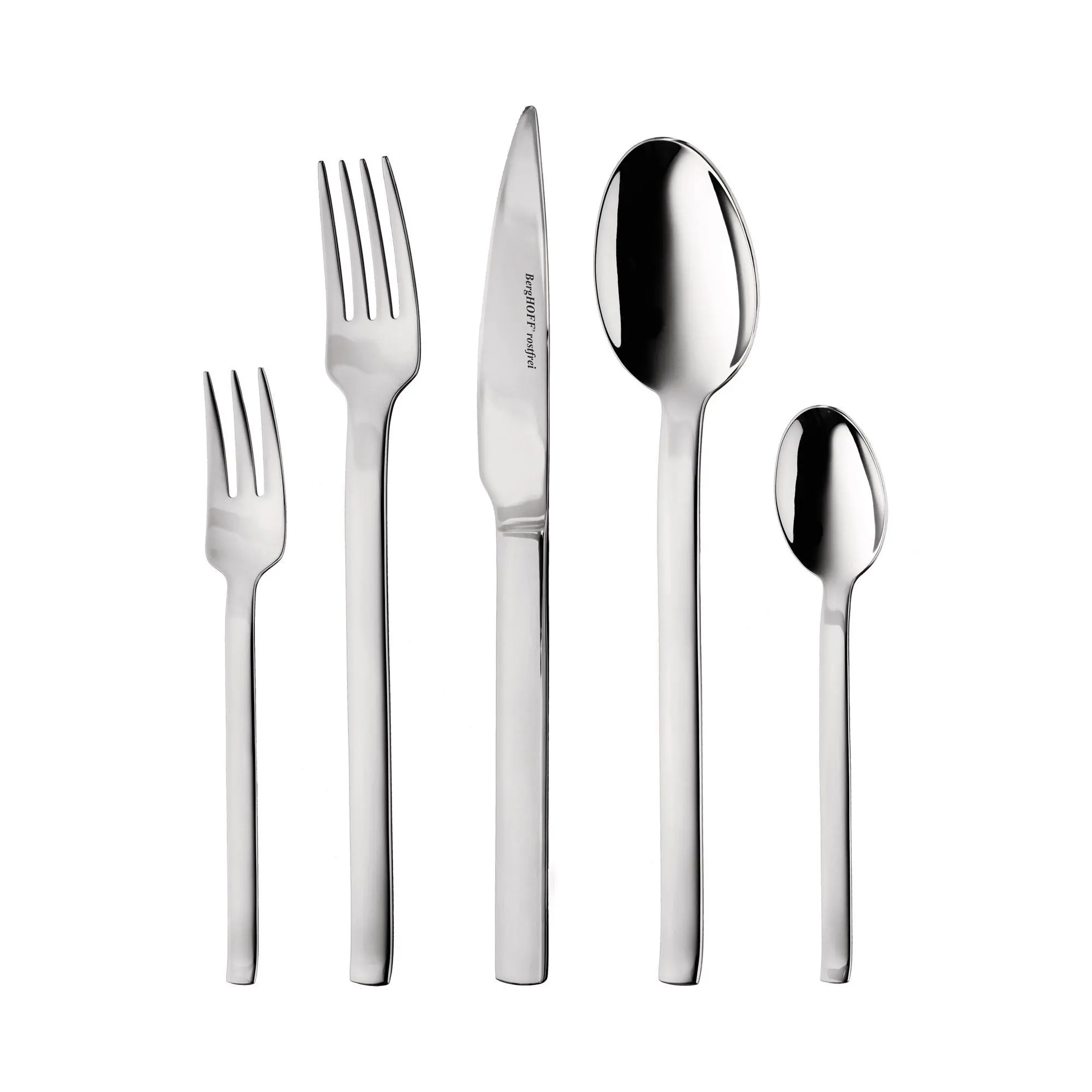 BergHOFF Essentials Essense 60Pc Flatware Set,Serves 12 BergHOFF Essentials Essense 60Pc Flatware Set,Serves 12