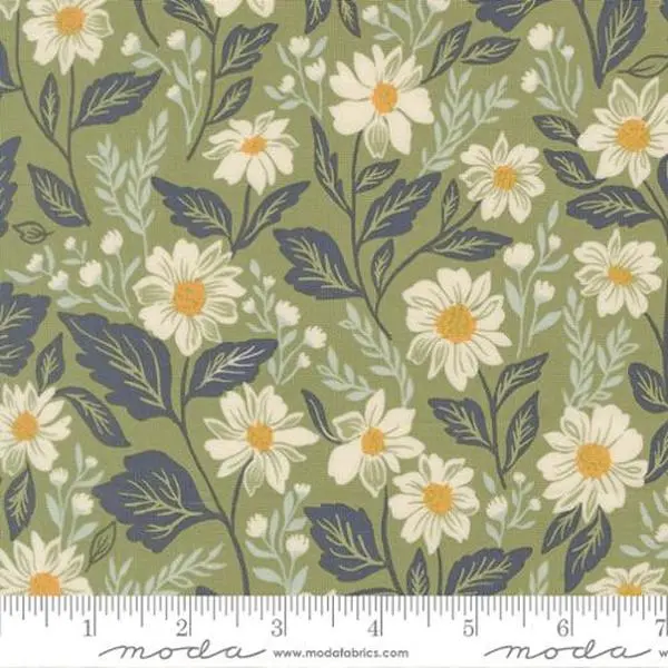 Moda Fabrics + Supplies True Love - True Love Fern
