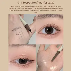 Double-Ended Eyeliner Pencil Waterproof Long-Lasting Smooth Application Natural Look Perfect for Daily Use Enhance Eye Makeup Makeup Essentials