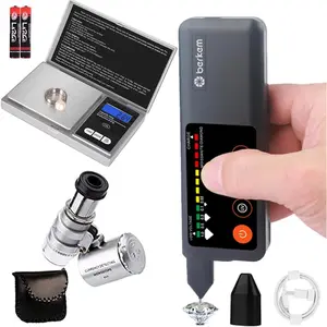Rechargeable Professional  Tester Pen with UV Light,Rechargeable  Tester Pen+200g/0.01g Mini  Scale+60X Mini LED Magnifying,Professional  for Novice and Expert