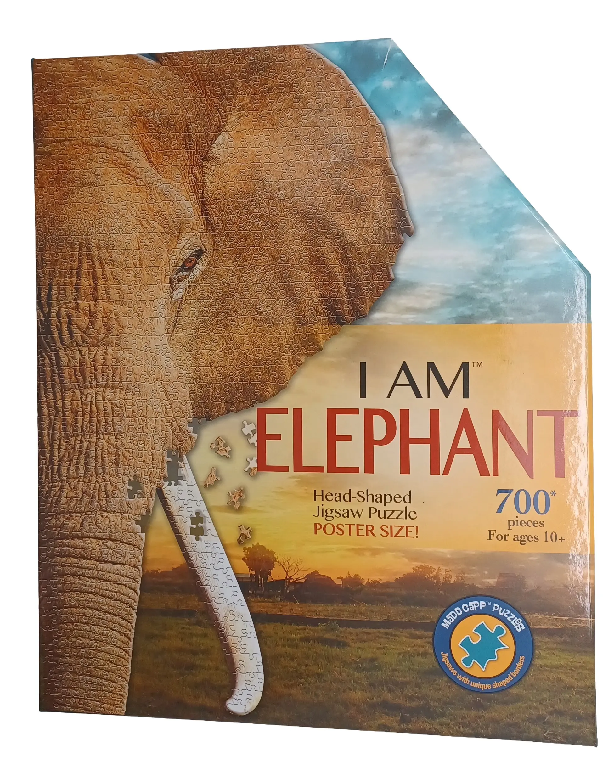 Elephant 700 Piece Jigsaw Puzzle For Ages 10 and up