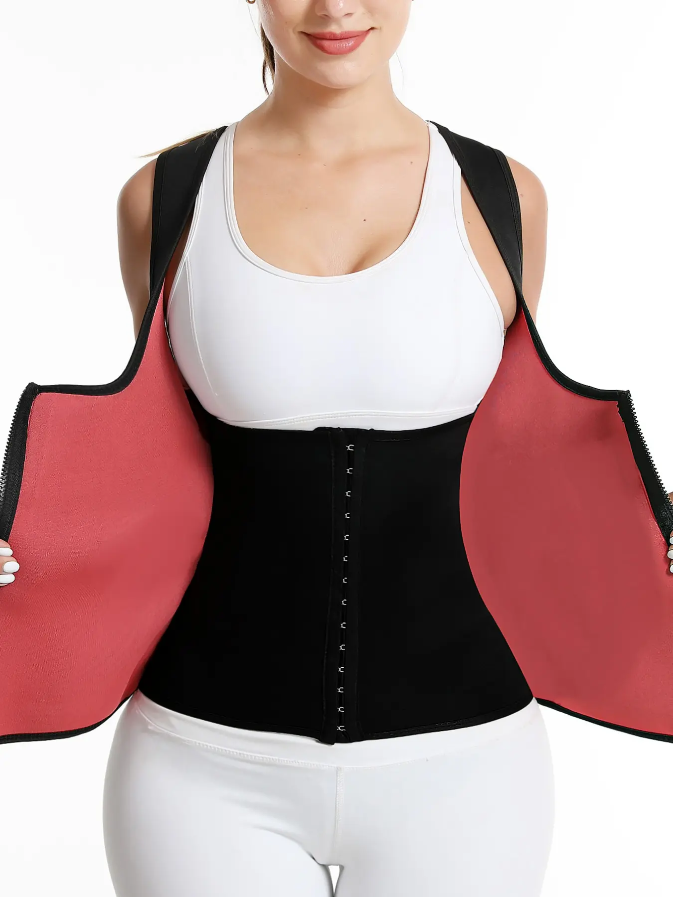 Postpartum Belly Control Compression Fit Shapewear, Tightening Braided Waistband, Thickened Postnatal Lacing Back, Comfortable Body Sculpting Garment, Womenswear