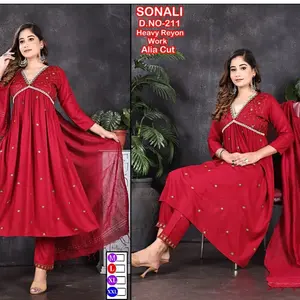 Alia Rayon cotton kurtha size m to 2xl