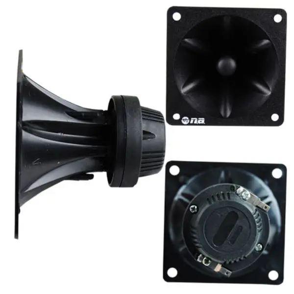 212 MAIN 3.5 in. Electric Piezo Tweeter - Aluminium Loudspeaker Component for Audio Systems