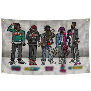 2016 Freshman Cypher rapper Flag 3x5 Ft Hiphop Tapestry Decor
