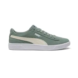PUMA Womens Vikky V3 Wide Lace Up Sneakers Shoes Casual - Green