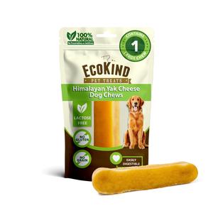 EcoKind Premium Gold Yak Cheese Himalayan Dog Chews (Large) | All-Natural, Healthy Yak Cheese Dog Treats for Large Dogs
