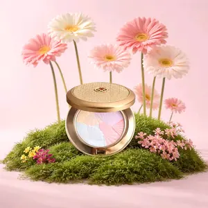 The Whoo Gongjinhyang Mi Color Powder Pact Highlighter 14g Cushion: multi-colored highlighter that provide a bright, luminous finish to skin