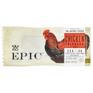 Epic Bar Chicken Bar, Sriracha, 1.3 oz (37 g)