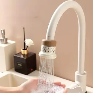 3PCS Multi-Layer Faucet Water Filter, Minimalist Tap Water Purifier with Splash Proof Design, Portable Kitchen Faucet Filter for Daily Home Use