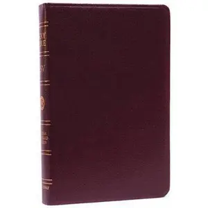 USED-ESV Classic Reference Bible, Premium Bonded Leather, Burgundy, Red Letter Text by Anonymous (Unknown)